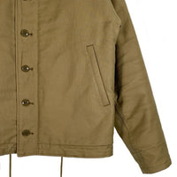 HOUSTON ヒューストン U.S.N. N-1 デッキジャケット カーキ Size 38 福生店