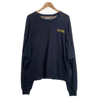 WILLY CHAVARRIA ウィリーチャバリア カンガルーポケット ロングスリーブカットソー フェードブラック Size M 福生店