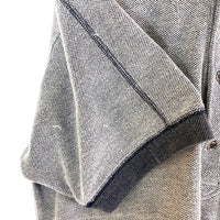 LOTTO ロット 90's ACミラン ポロシャツ 胸刺繍 グレー sizeXL 瑞穂店