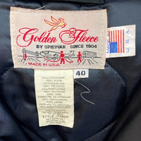 Golden Fleece SPIEWAK ゴールデンフリース スピワック USA製 N-3B フライトジャケット ブラック size40 瑞穂店