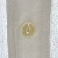 JELADO ジェラード ANTIQUE GARMENTS ダイヤ ジャガード コットン長袖シャツ ホワイト size15 瑞穂店