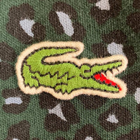LACOSTE LIVE ラコステ ライブ レオパード ポロシャツ ダークグリーン sizeXS 瑞穂店