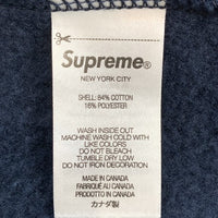 SUPREME シュプリーム 22SS Bling Box Logo Hooded Sweatshirt ボックスロゴ スウェットパーカー ネイビー Size XL 福生店