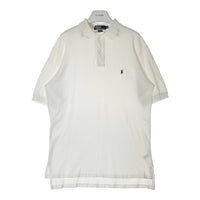 Polo Ralph Lauren ポロラルフローレン USA製 ポロシャツ ホワイト sizeM 瑞穂店