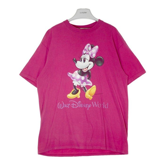 US古着 USA製 90s Disney ディズニー Minnie Mouse ミニー プリントTシャツ ピンク sizeXL 瑞穂店 –  GolRagオンラインショップ