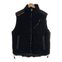 POLO SPORT ポロスポーツ リバーシブル ダウンベスト ブラック ナイロン フリース JR-RS-IA4257 Size L 福生店