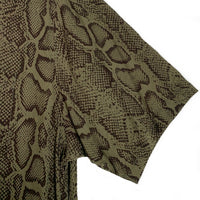 Supreme シュプリーム 24SS Snake S/S Shirts スネーク ショートスリーブシャツ レーヨン グリーン Size L 福生店