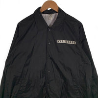 CHALLENGER チャレンジャー BACK TO LIFE ナイロン コーチジャケット ブラック Size M 福生店
