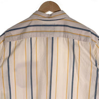 DOCKERS ドッカーズ Mens Regular Fit Short Sleeve Ultimate Shirt レギュラーフィット 半袖 シャツ ストライプ 55769-0226 Size L 福生店