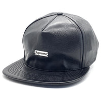 SUPREME シュプリーム 13SS Silver Plate Stencil 5-Panel Cap シルバープレート ステンシル 5パネルキャップ ブラック 福生店