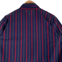 Polo by Ralph Lauren ポロバイラルフローレン スイングトップ シャツ ジャケット ストライプ レッド ネイビー Size L 福生店