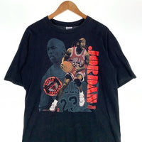 90`s MICHAEL JORDAN マイケルジョーダン プリントTシャツ ブラック AJ4 SALEM Size L 福生店
