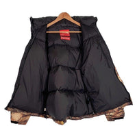 SUPREME シュプリーム 16AW THE NORTH FACE ノースフェイス Leaves Nuptse Jacket ヌプシジャケット リーブス ダウン 並行品 Size L 福生店
