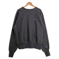 90's Champion チャンピオン リバースウィーブ クルーネックスウェットトレーナー チャコールグレー USA製 トリコ刺繡 Size L 福生店