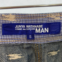 JUNYA WATANABE COMME des GARCONS MAN ジュンヤワタナベ コムデギャルソンマン WG-P025 AD2020 リネン デニム サルエル バイカーパンツ インディゴ sizeS 瑞穂店