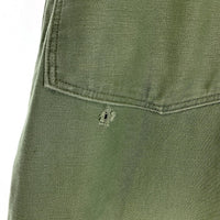 60's U.S.ARMY 米陸軍 ベイカーパンツ ファティーグ オリーブ サイドアジャスター Size w84cm 福生店