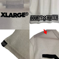 XLARGE エクストララージ BOUNTY HUNTER バウンティハンター プリントTシャツ ホワイト 01191136 Size L 福生店