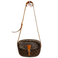 LOUIS VUITTON ルイヴィトン M51226 ジュヌフィーユ モノグラム ショルダーバッグ ブラウン 瑞穂店