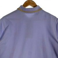 FRED PERRY フレッドペリー 鹿の子 ポロシャツ ブルー イングランド製 Size 42 福生店