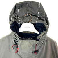 POLO SPORT ポロスポーツ RLX SKI ゴアテックスジャケット グレー sizeXL ※内側粉吹きあり 瑞穂店