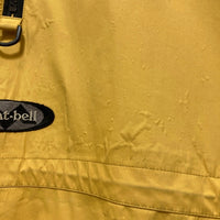 mont bell モンベル GORE-TEX ゴアテックス アノラック プルオーバージャケット ナイロン イエロー Size JP L 瑞穂店