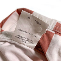STANDARD CALIFORNIA スタンダードカリフォルニア SD Checker Surf Shorts チェッカフラッグ サーフショーツ オレンジ Size L 福生店