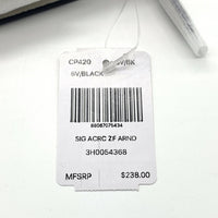 COACH コーチ CP420 シグネチャー 二つ折り財布 PVCレザー ブラック ホワイト 福生店