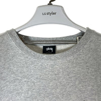 STUSSY ステューシー ショーンフォント スウェットトレーナー グレー sizeL 瑞穂店
