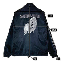 HYSTERIC GLAMOUR ヒステリックグラマー ROYAL TRUX/RADIO VIDEO コーチジャケット 02173AB22 ブラック sizeS 瑞穂店