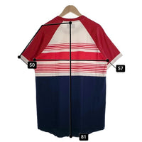 glamb グラム Raglan logo CS/ラグランロゴカットソー レイヤード プリントTシャツ レッド GB0120/CS06 Size 3 福生店