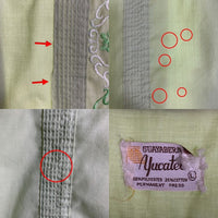 GUAYABERA Yucateca グアラベア ユカテック 半袖 キューバシャツ グリーン Size L 福生店