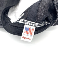SUPREME シュプリーム 25SS Cordura Denim S Cap 6-Panel コーデュラデニム Sロゴ 6パネルキャップ ブラック 福生店
