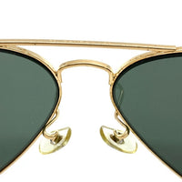 Ray-Ban レイバン B&L ボシュロム アビエーター グリーンレンズ ゴールドフレーム 62 14 サングラス グリーン 瑞穂店