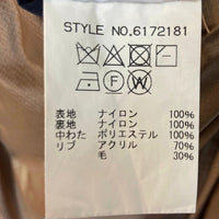AVIREX アヴィレックス 6172181 キルティングジャケット ナイロン 中綿 ブルゾン ブラック sizeM 瑞穂店