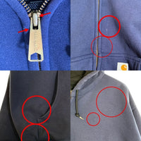 CARHARTT カーハート サーマル ジップアップ フーディー パーカー ネイビー J149NVY Size L 福生店