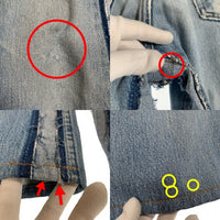 oddment オッドメント Levi's CUSTOM DENIM LINE PANTS リーバイスカスタム デニムラインパンツ インディゴ Size L 福生店