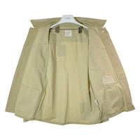 HOUSTON ヒューストン ジャングルファティーグ パッチワーク加工 ファティーグジャケット ブラウン sizeL-S 瑞穂店