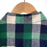 CORE FIGHTER コアファイター フランネルチェック 半袖シャツ グリーン Size M 福生店