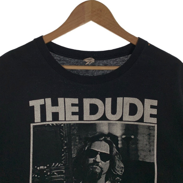 00's The Big Lebowski ビッグ リボウスキ フォトプリント Tシャツ ブラック ムービー anvil Size XL 相当 福生店