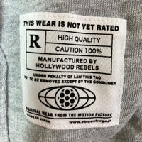 HOLLYWOOD REBELS ハリウッドレベルズ BAD MOTHER FUCKER プリント パーカー グレー sizeS 瑞穂店