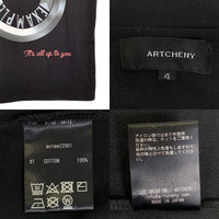 EXAMPLE エグザンプル ARTCHENY アーケニー Ancient Hero T Shirt プリントTシャツ ブラック Size 4 福生店