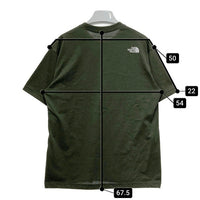 THE NORTH FACE ノースフェイス ロゴプリントTシャツ NT32448 グリーン sizeL 瑞穂店
