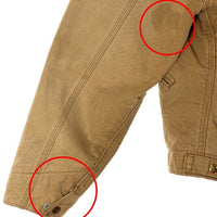 Carhartt カーハート USA製 80's Detroit Jacket デトロイトジャケット ブラウン size42 瑞穂店