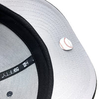 New Era ニューエラ Chicago White Sox シカゴホワイトソックス 59FIFTY ベースボールキャップ チャコール ブラック Size 7 1/8 (56.8cm) 福生店