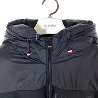 TOMMY HILFIGER トミーヒルフィガー 153AN916 ゴーストプリント 中綿ジャケット ブラック sizeM 瑞穂店
