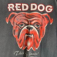90's RED DOG レッドドッグ プリントTシャツ フェードブラック USA製 TENNESSEE RIVER GOLD Size XL 福生店