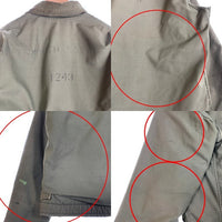 60's-80's U.S NAVY 米海軍 デッキジャケット ステンシル オリーブ Size L相当 福生店
