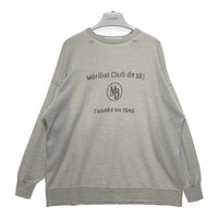 framework フレームワーク ロゴニット ライトグレー 瑞穂店