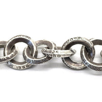 Chrome Hearts クロムハーツ SINGLE B RING シングル Bリングブレスレット SV925 Size 19cm 福生店