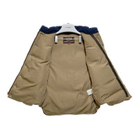 SUGAR CANE シュガーケーン レザーヨーク ダウンベスト ネイビー SC12340 Size S 瑞穂店